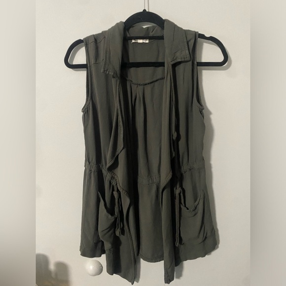 About A Girl Jackets & Blazers - About A Girl Olive Vest